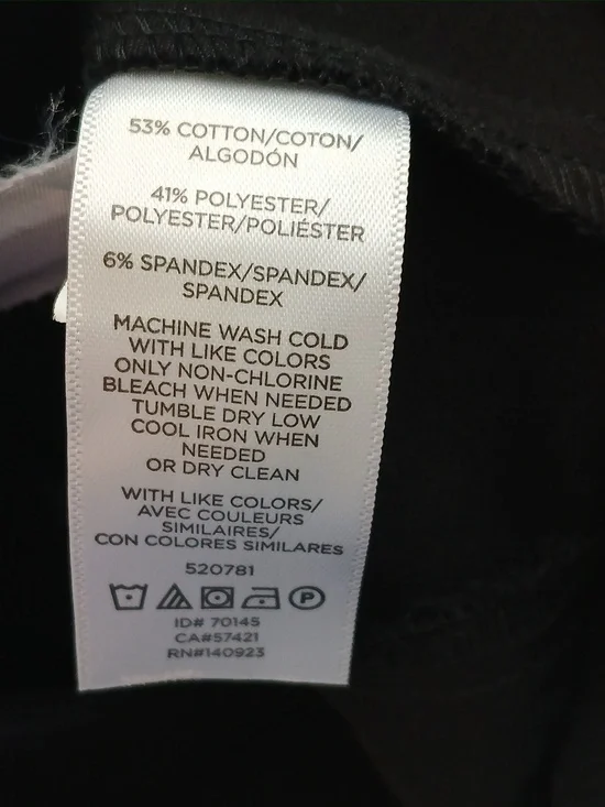 Ann Taylor Loft High Waist Button Fly Crop Pants - 10 - Picture 8 of 8